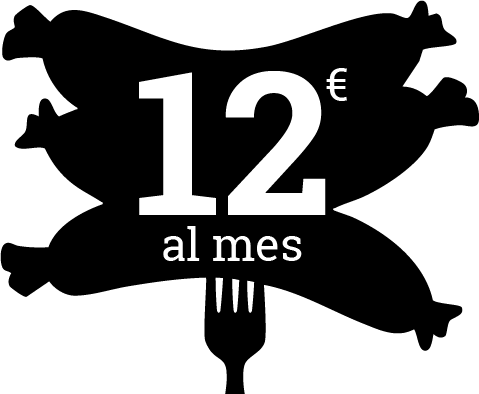 Menú al Punto 12€/mes