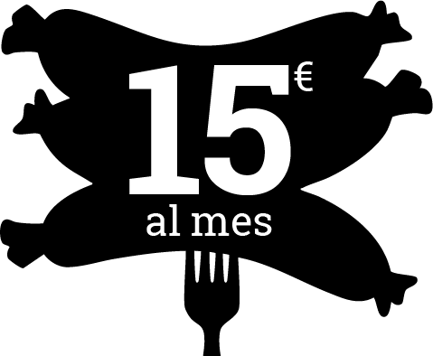 Menú Muy Hecho 15€/mes